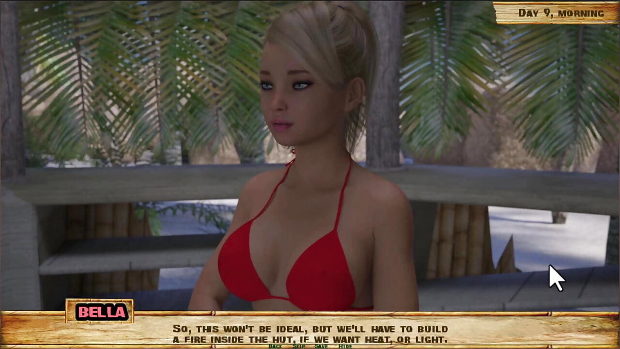 Lewd Island 9 - She grind on my dick till I've cummed - deeptroating is amazing