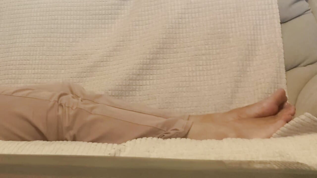 Stare at Her Gorgeous Feet and Jerk off