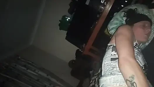 Evli kadınla evde karşılıklı mastürbasyon