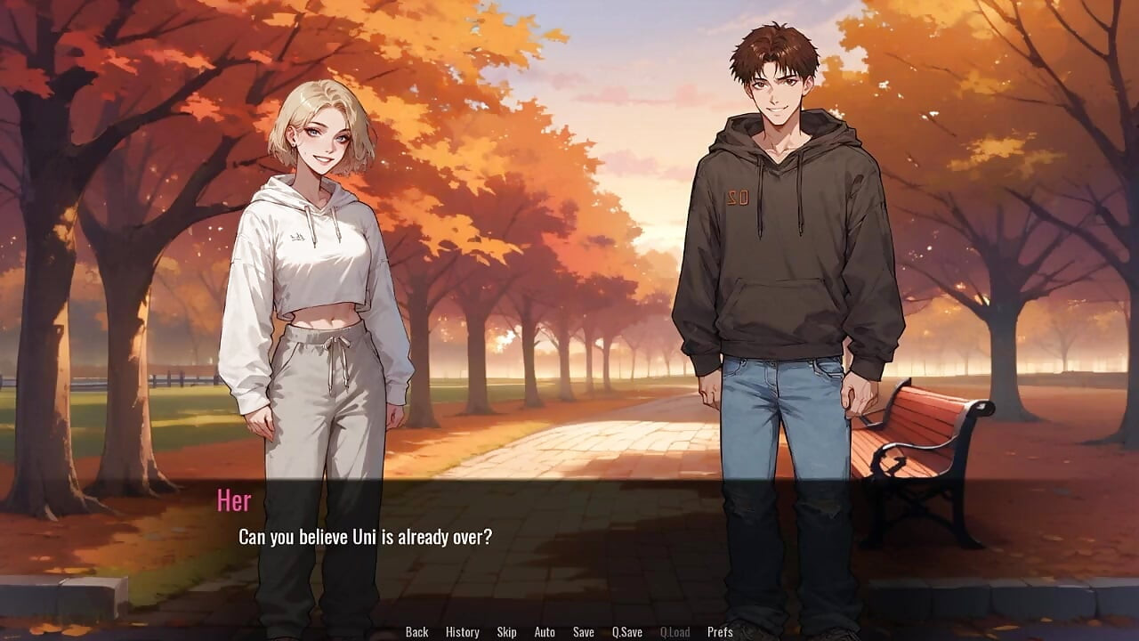 Anime Sex Game Intro- Welcome to Port Haven #1 Gameplay