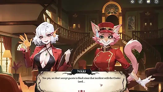 Otel hikayeleri ürkütücü hentai oyunu ep.6 kadın egemenliği hayaleti dölleme!