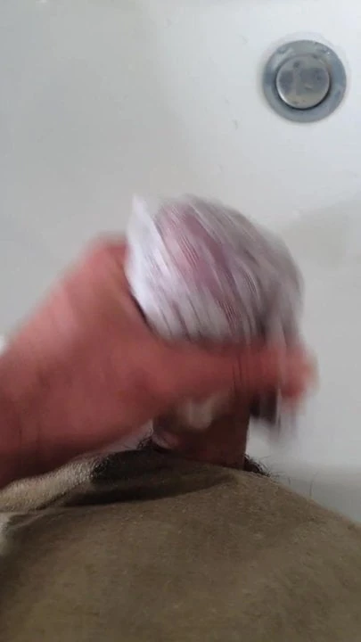 Masturbate with AirBnb owner clean panty while she's at work