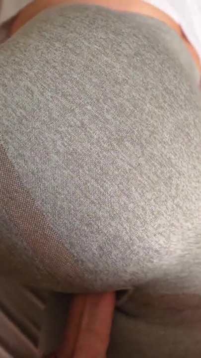 Memorable moment from "Step sister caught me jerking off and I fucked her through a hole in her leggings"
