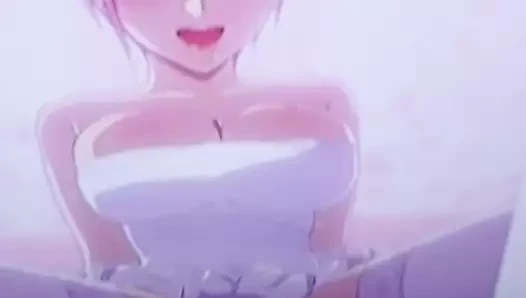 Anime sop - mükemmel quintuplets - ichika cumtribute 1