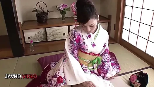 Masturbation session featuring seductive Japanese beauty Rei Mizuna Amateur delights Toys