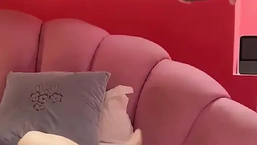 I made the Chinese secretary suck my big, tasty cock, just like she does in my office