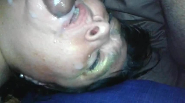 Lisa gets a facial