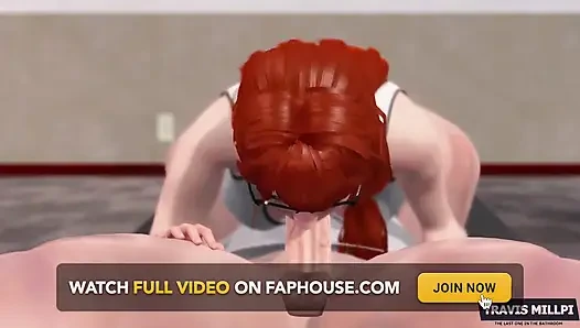 Сексуальная крошка тренируется в штанах для йоги