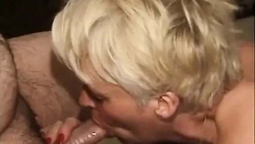 Old and young blonde milf orgy party...cum in mouth