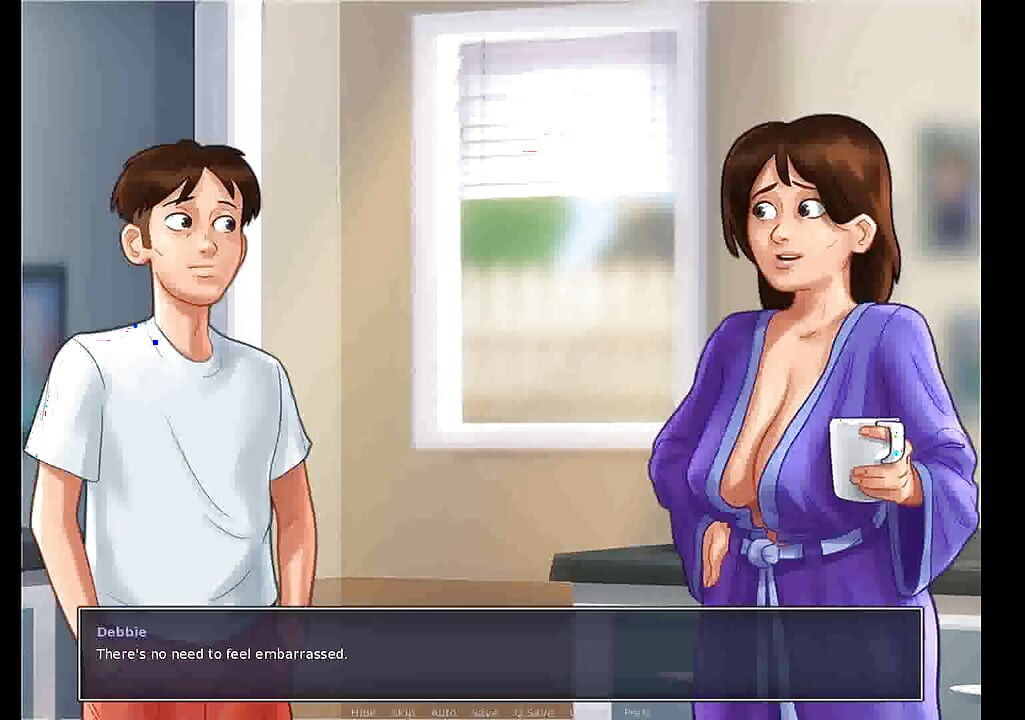 "Saga estivale : sa nouvelle coloc est une MILF sexy à gros nichons ep 124"
