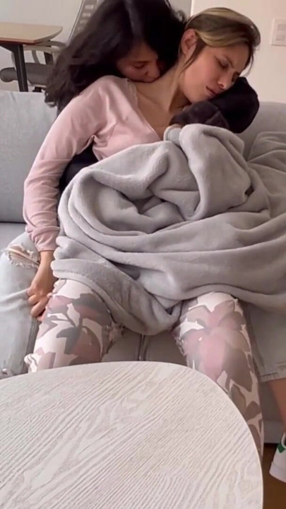 My lesbian neighbor takes care of me while my husband leaves the house | Clip 1