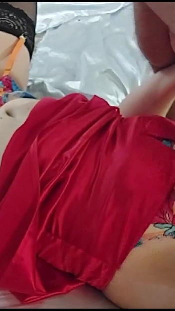 Must-see moment from "2407ss1(01) - French Amateur Slut, Clothed Sex, Satin Lingerie, Deepthroat, Rimming, Doggystyle,"
