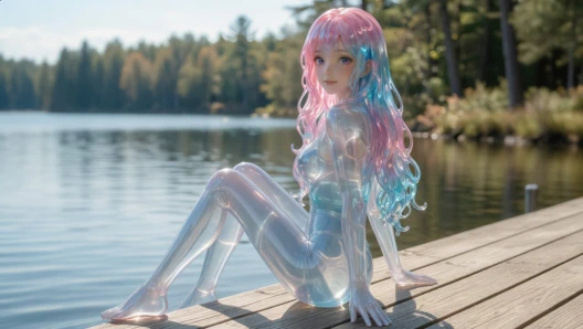 Süßes Baumwoll-Candy-Gelee, Weiche tropfen und atemloses necken.