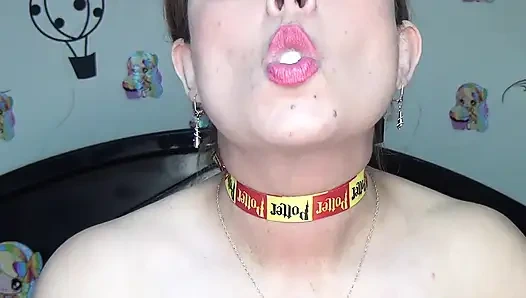 Swallowing Huge Almonds Nonstop!!!