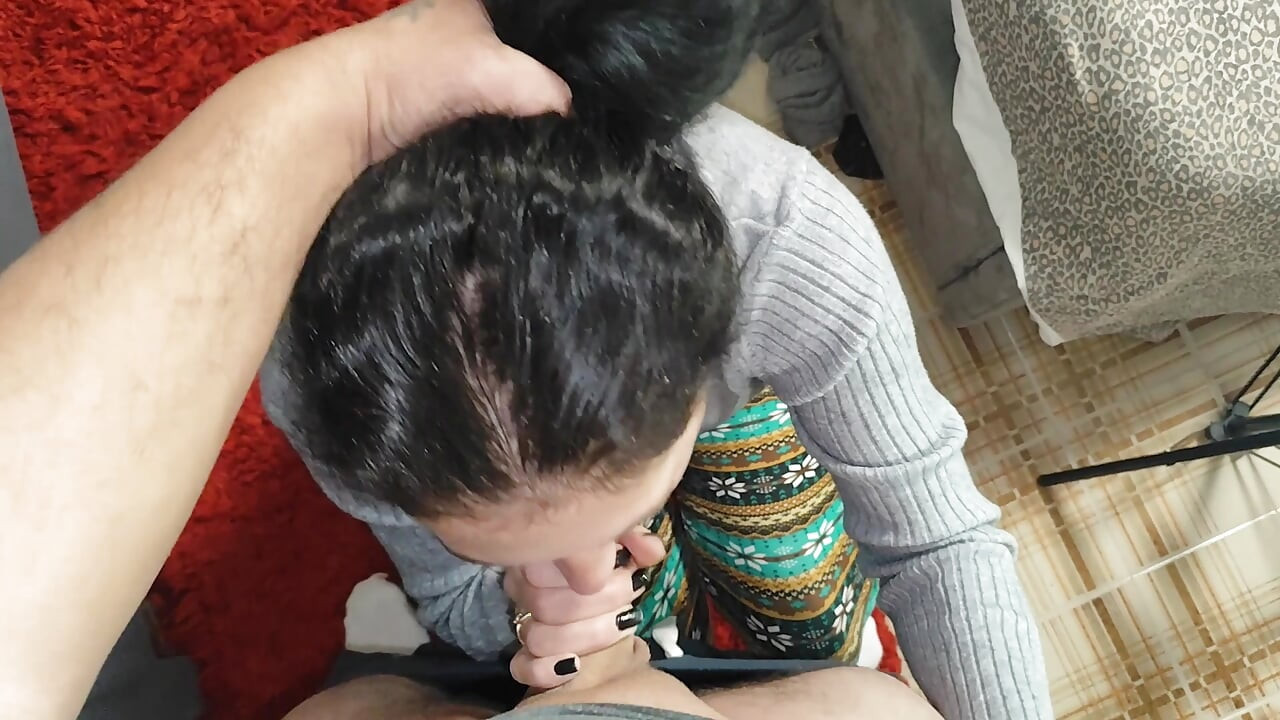 Hot Amateur Wife Blowjob with Cum in Mouth