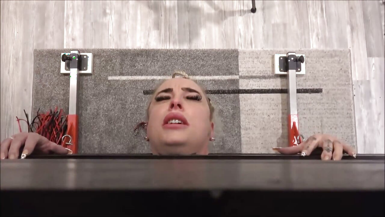 Sex Slave in Pillory Used and Inseminated