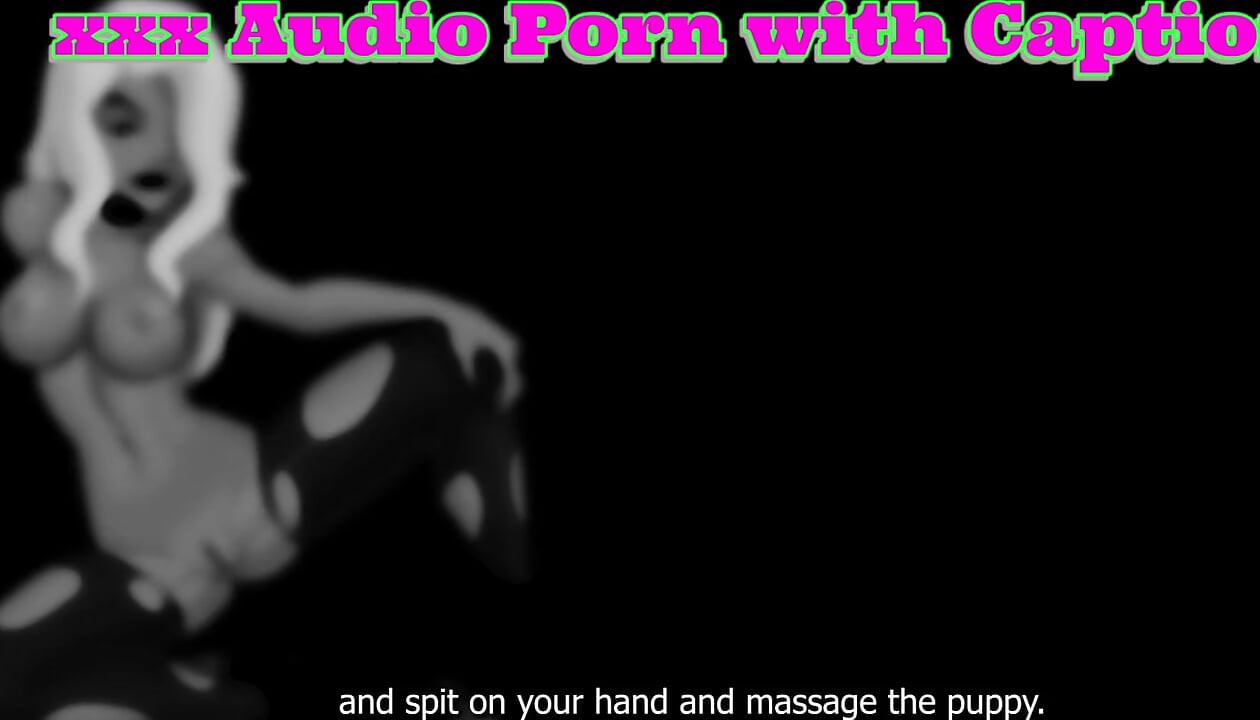 APENAS ÁUDIO - Pornô de áudio com legendas auto-chupando para iniciantes