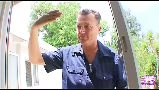 A super stunning wife is cheating in front of her cuckold husband