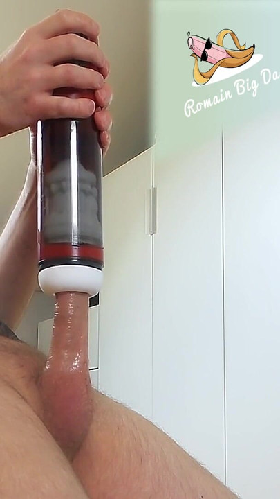 Must-share moment from "Autoblow Strong Sucking Male Masturbator intense Orgasm"