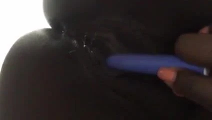Dark Ebony Orgasm Cum Drip Ass Up 1:56