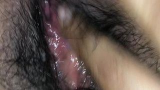 Indian wife masturburating before fuck