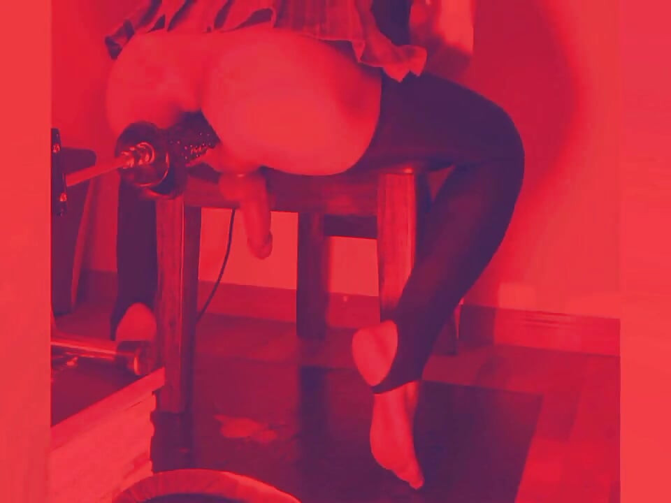 Femboy Fucked Hard by This Huge Dildo Till I Cum Milk