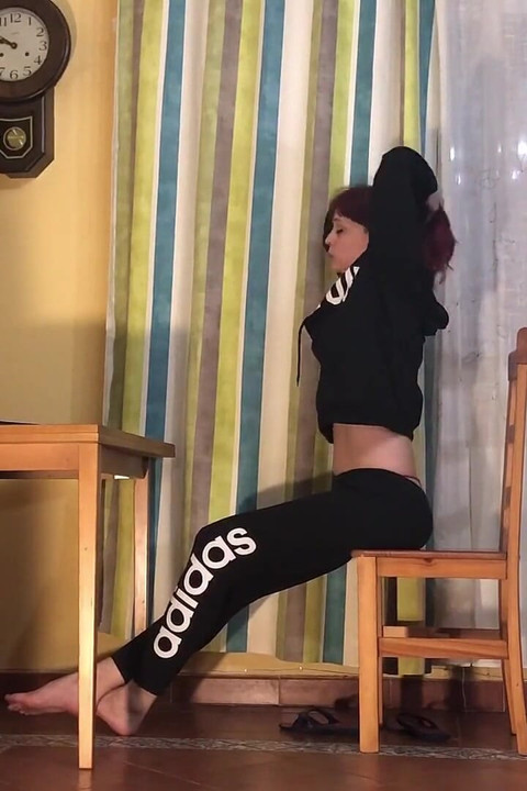 Stretching. Show-hide Belly