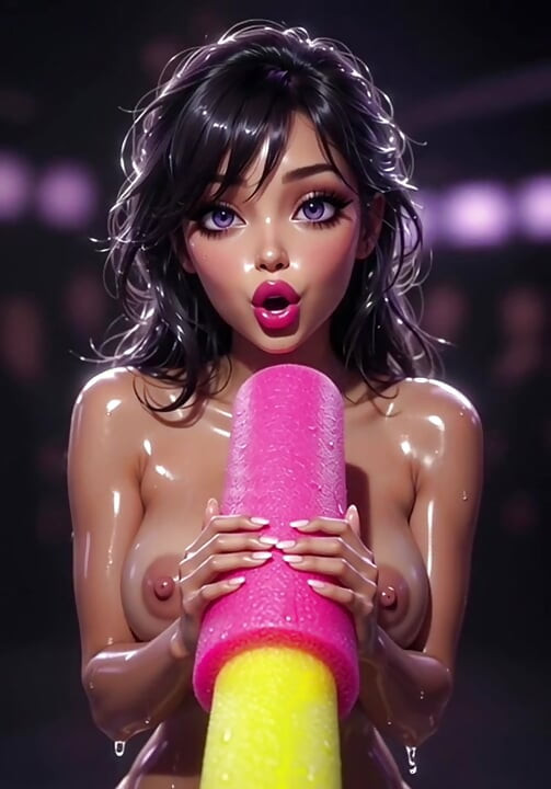 Anime Step daughter Point Of View Bobble Head Dirty Talk Slim Perky Small Tits Pool Noodle Play For Daddy