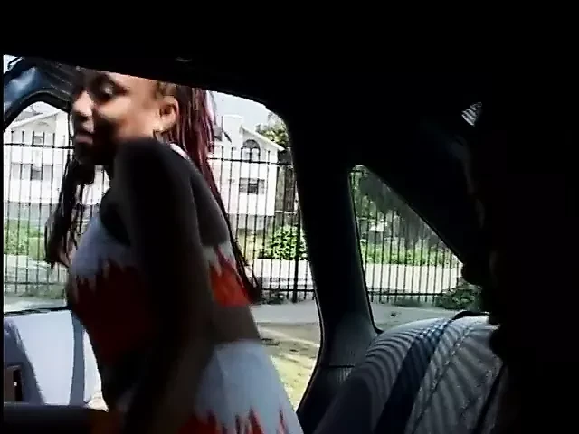 Krystyle gets her shaved black pussy pumped by white cock