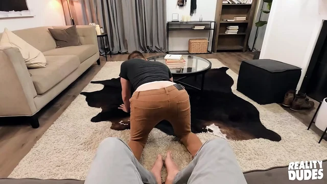 REALITY DUDES - Twinky Blond Braxton Hill Can't Get Enough Of His Stepfather Pierce Paris' Big Cock