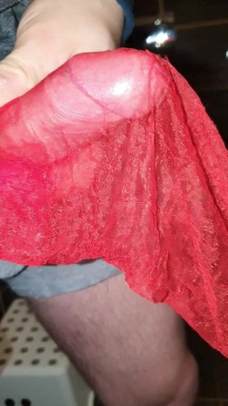 My wife stockings are the best for jucy cum