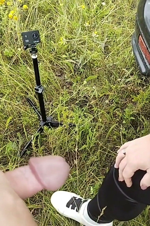 Slicing the Endings of Big Cumshots in the Pussy and in the Mouth of a Fat Cougar