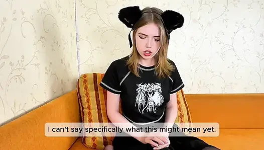 Пришёл к Альтушке гадать на картах - она сказала, что моё будущее в её киске