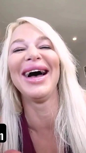 Thrilling moment from "Blonde Big Ass Big Tits MILF Stepmom London River Has Sex With Stepson As An Apology - PervMom"