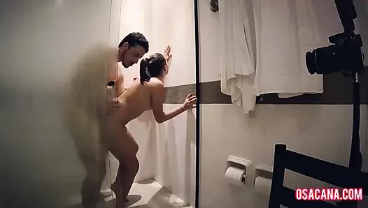 Punching Rolls in the Hottie in the Bathroom