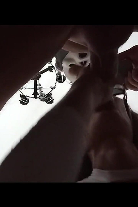 MILF Gives a Quick Blowjob with a Cum Explosion in Her Mouth