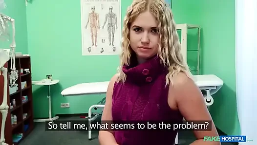 Internal Creampie Medicine for Hot Blonde