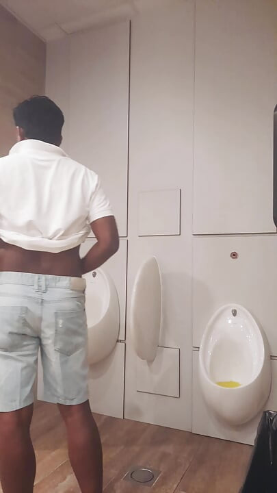Gay public washroom
