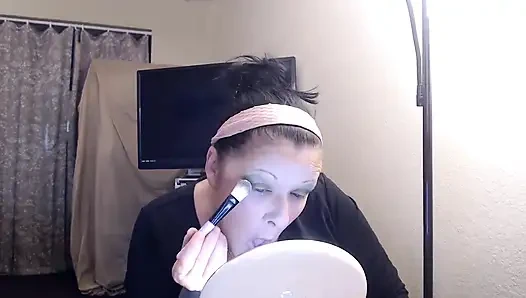 Full makeup Poison Ivy