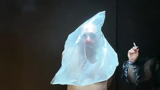 Domina, herrin, april - meditations-rauchen