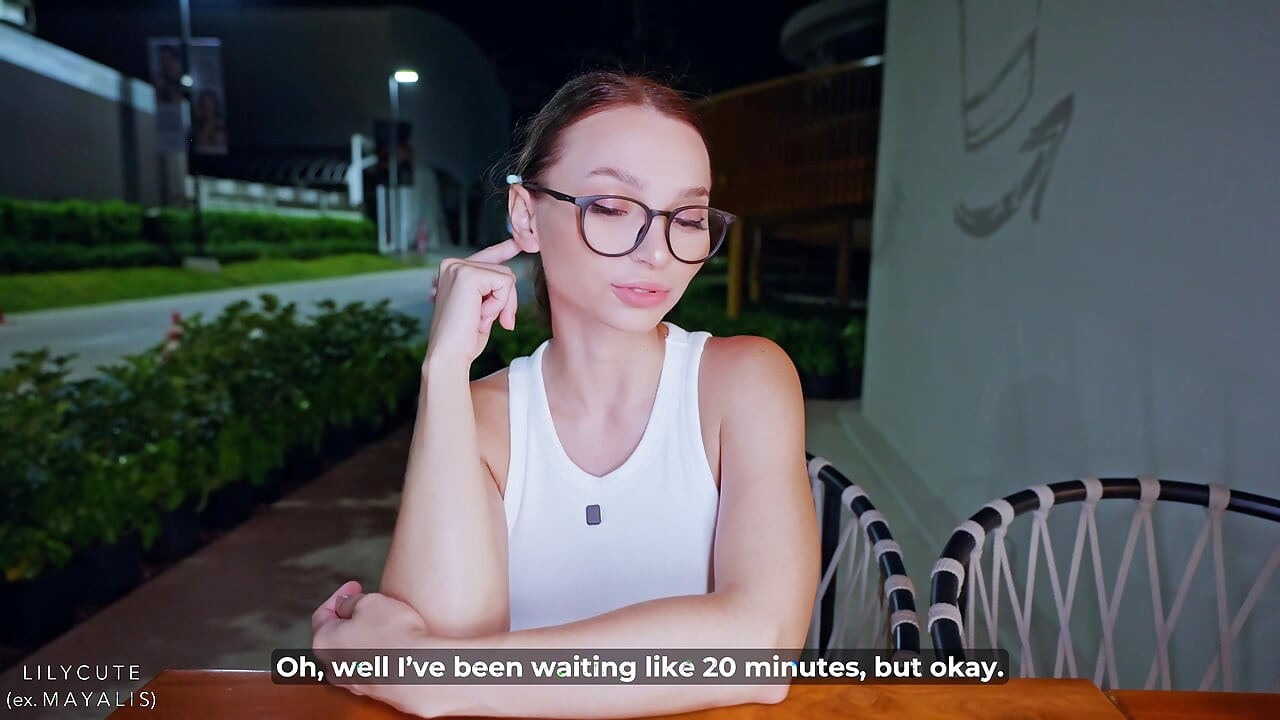 'Looks Like We Got Caught' - Fucked Her to Squirt on the First Date in a Public Toilet