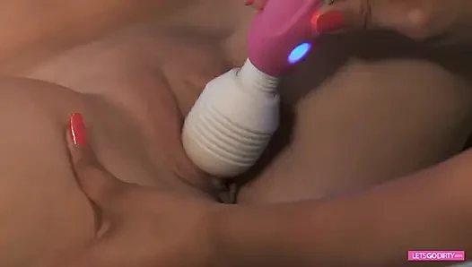 Amazing lesbian sex scene with nasty teen whores