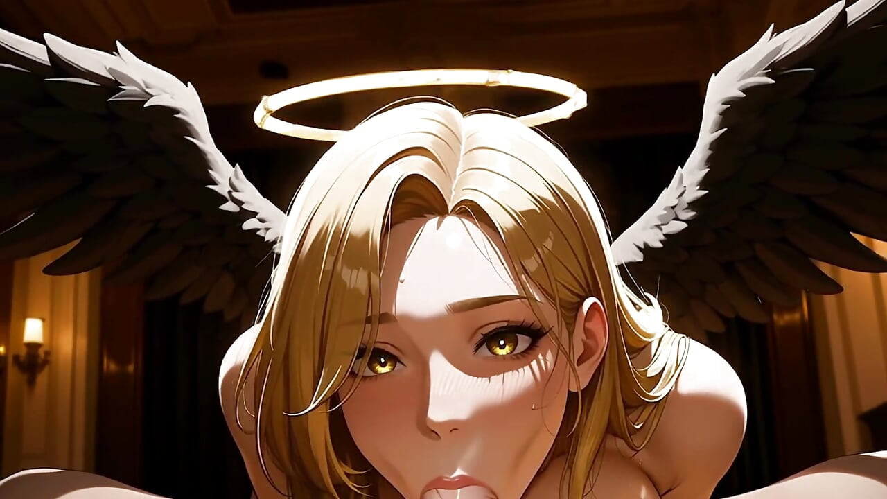 Anjo do céu se rende à tentação pecaminosa