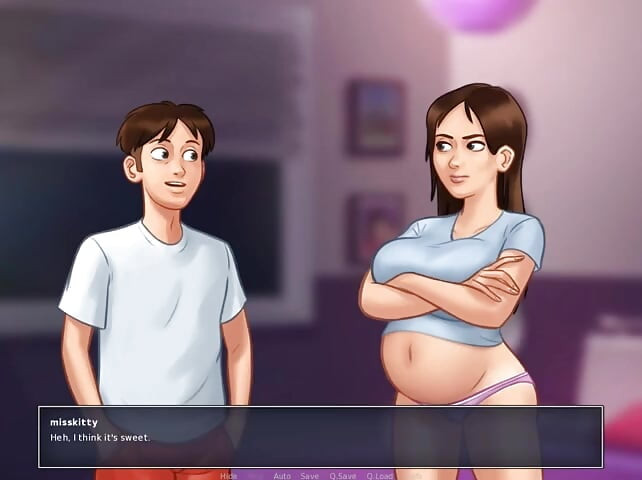 Summertime Saga Part 217 - Fit Babe Dreams About Big Dick By MissKitty2K
