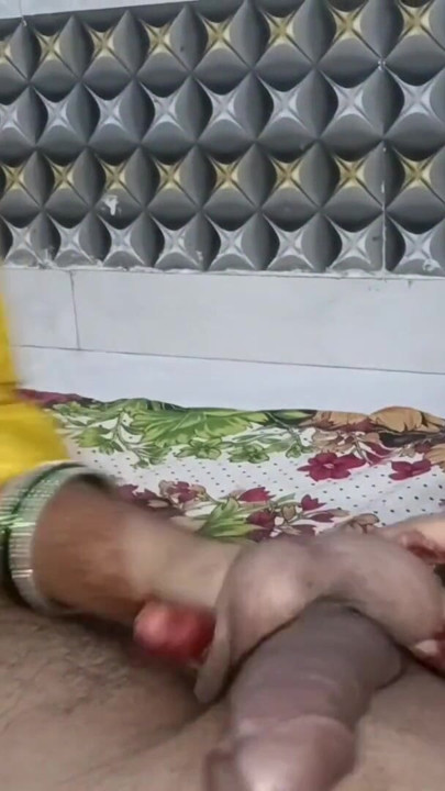 Desi Beauty Blowjob with Ball Massage in Traditional Clothes | Clip 1