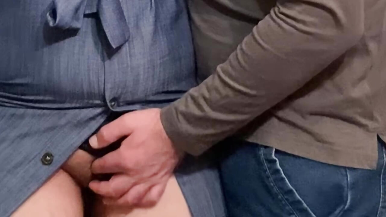 Perv Stepbrother Rubbing My Pussy in Subway