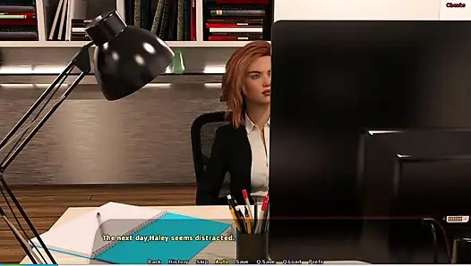 Haley hikayesi #16 - Haley ve Johannes baştan çıkarıcı bovlinge gitti... Johannes Haley'nin götüne şaplak attı ve sonra onu sikti