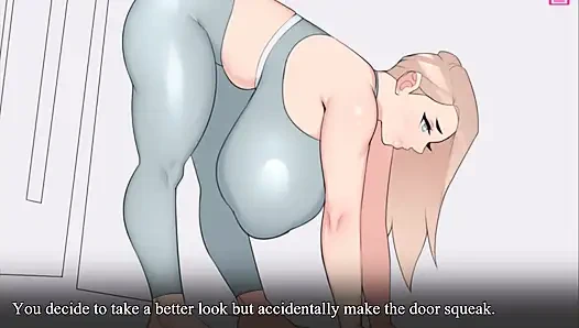 Tante seksi tetanggaku nggak percaya aku menghamilinya