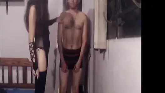 Lady Esmeralda Punishes Her Slave