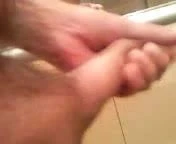 cumming in the lift